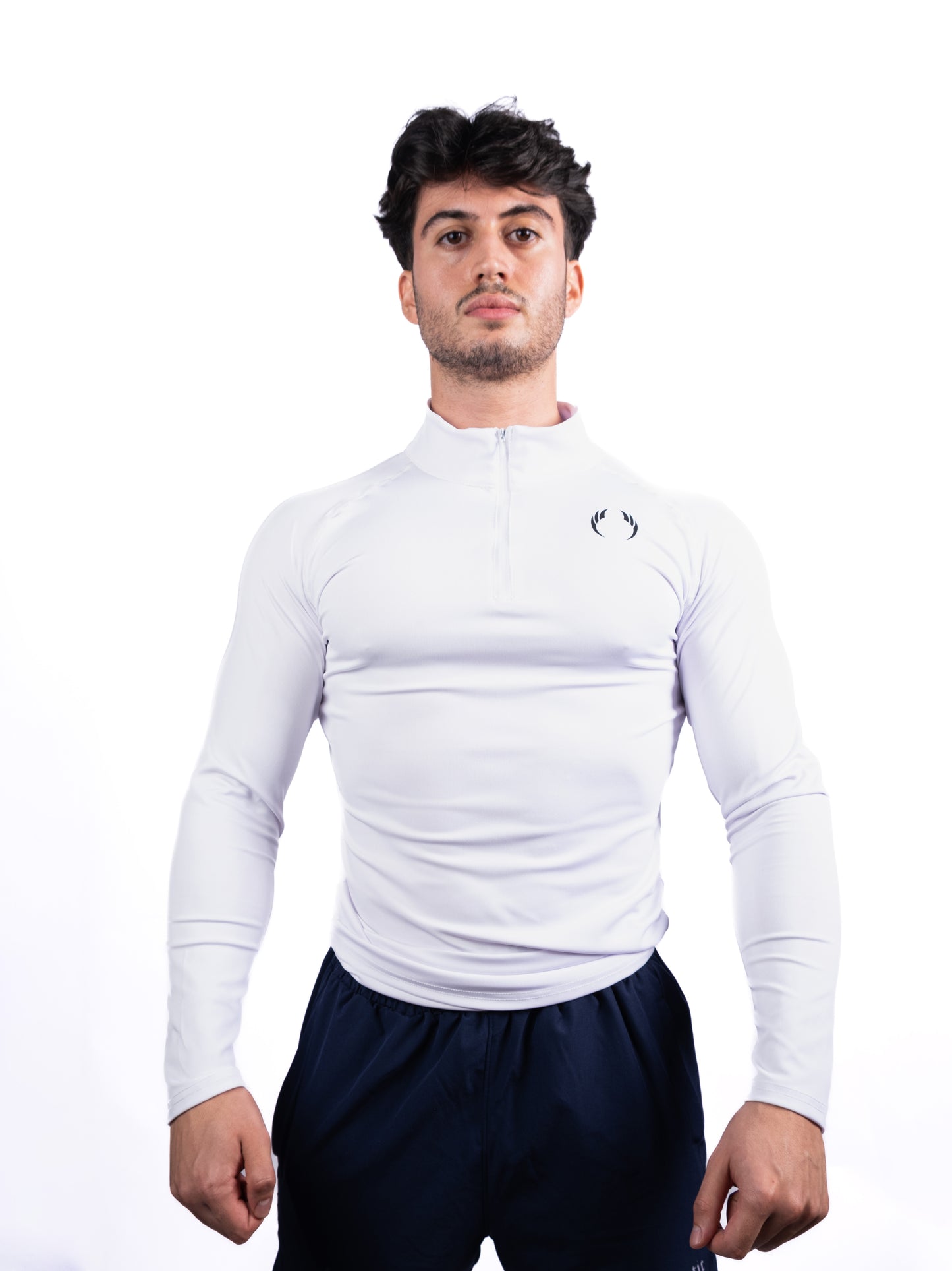 Performance Uzun Kollu Fermuarlı Compression Badi