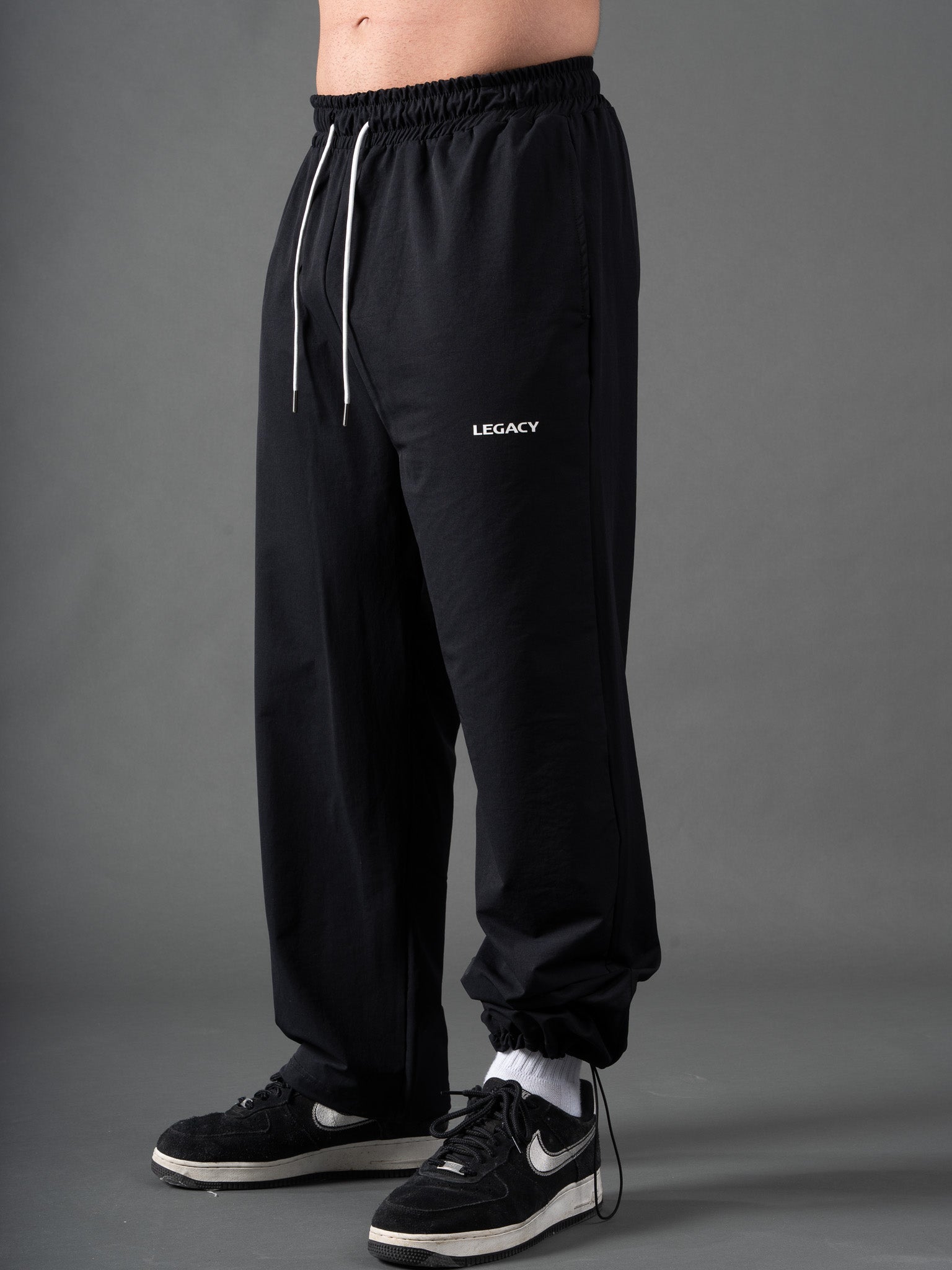 Woven Paçası Ayarlanabilir Oversize Joggers