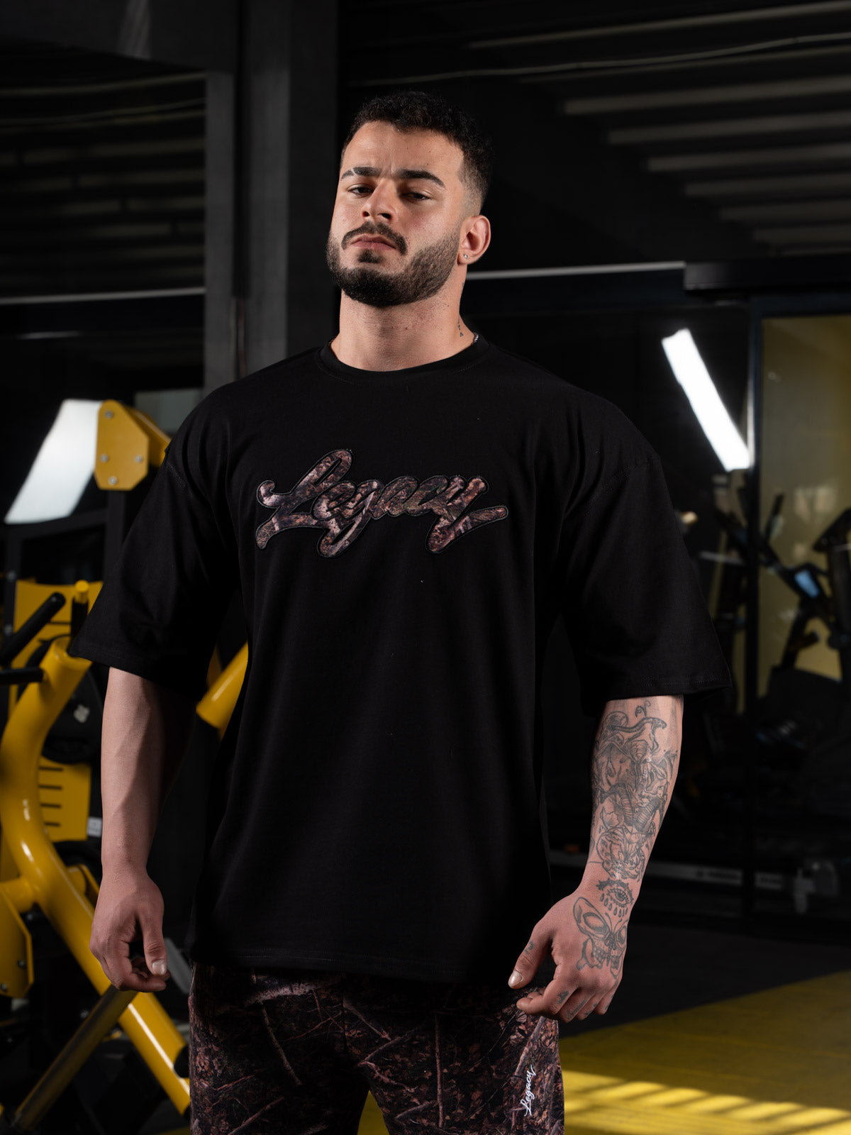 Forest Applique Oversize T-shirt